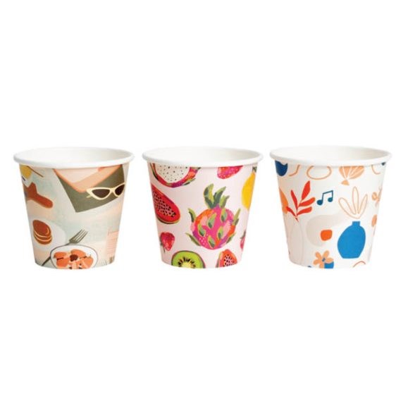 8oz Single Wall Creative Cafe Collection 80mm dia